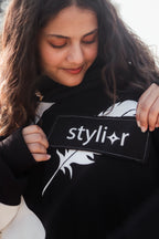 Qalam Beige Hoodie – 450 GSM Premium Art Piece